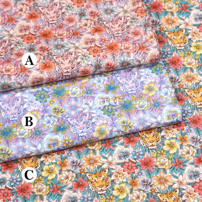 Liberty of London (Cotton Tana Lawn Fabric) - Scottys Tiger - FO:REST Fabric 布恩堂Liberty fabrictana lawnjapanese fabricykk zipper