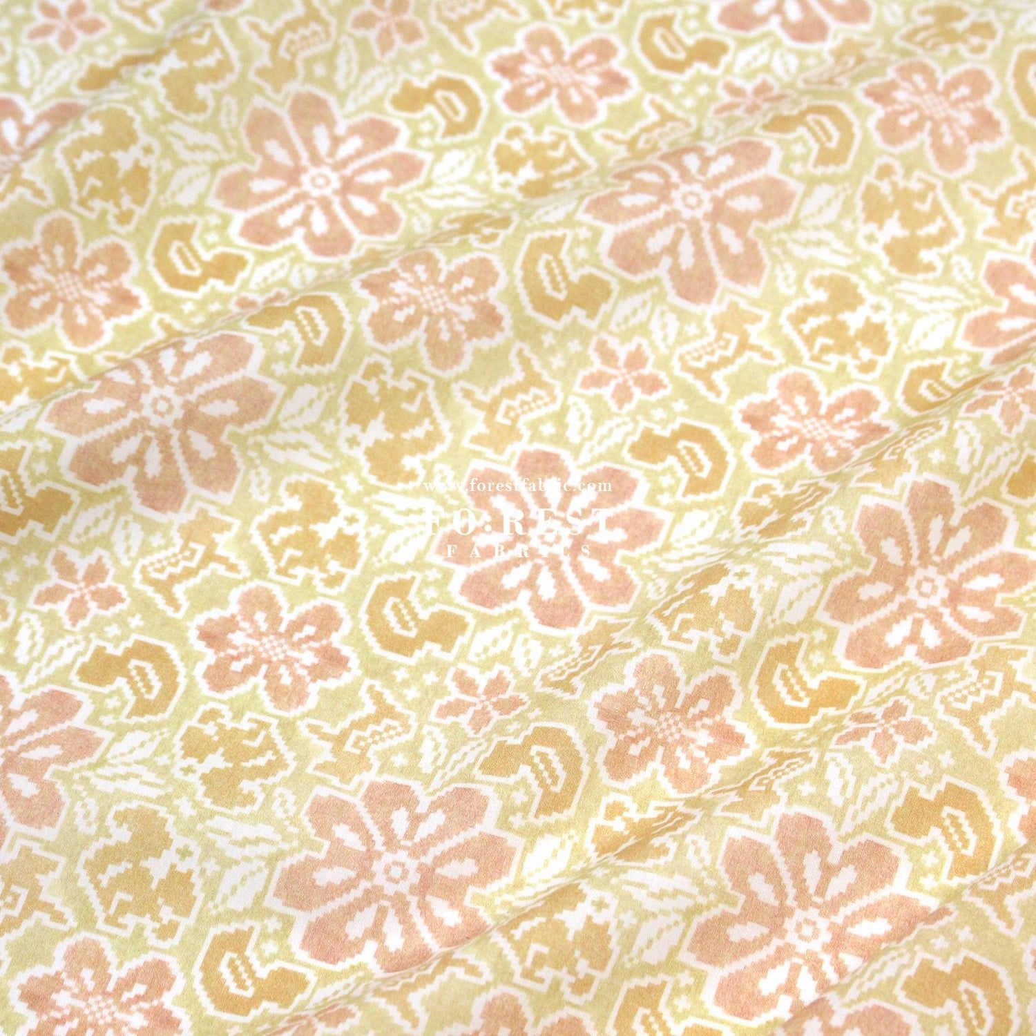 Liberty of London (Cotton Tana Lawn Fabric) - Sejoro D - FO:REST Fabric 布恩堂Liberty fabrictana lawnjapanese fabricykk zipper