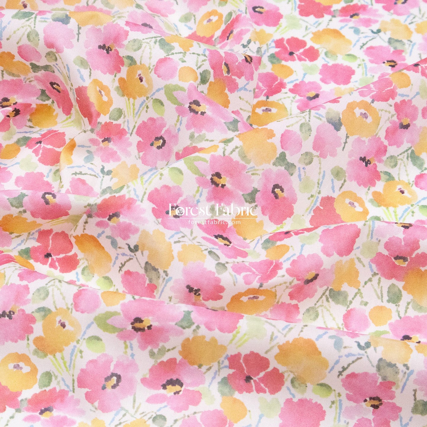 Liberty of London (Cotton Tana Lawn Fabric) - Serenade - FO:REST Fabric 布恩堂Liberty fabrictana lawnjapanese fabricykk zipper