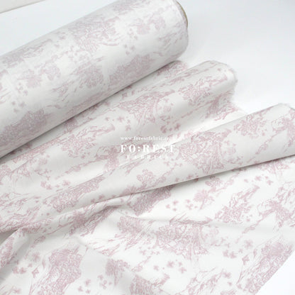 Liberty of London (Cotton Tana Lawn Fabric) - Shamrock Scene A - FO:REST Fabric 布恩堂Liberty fabrictana lawnjapanese fabricykk zipper