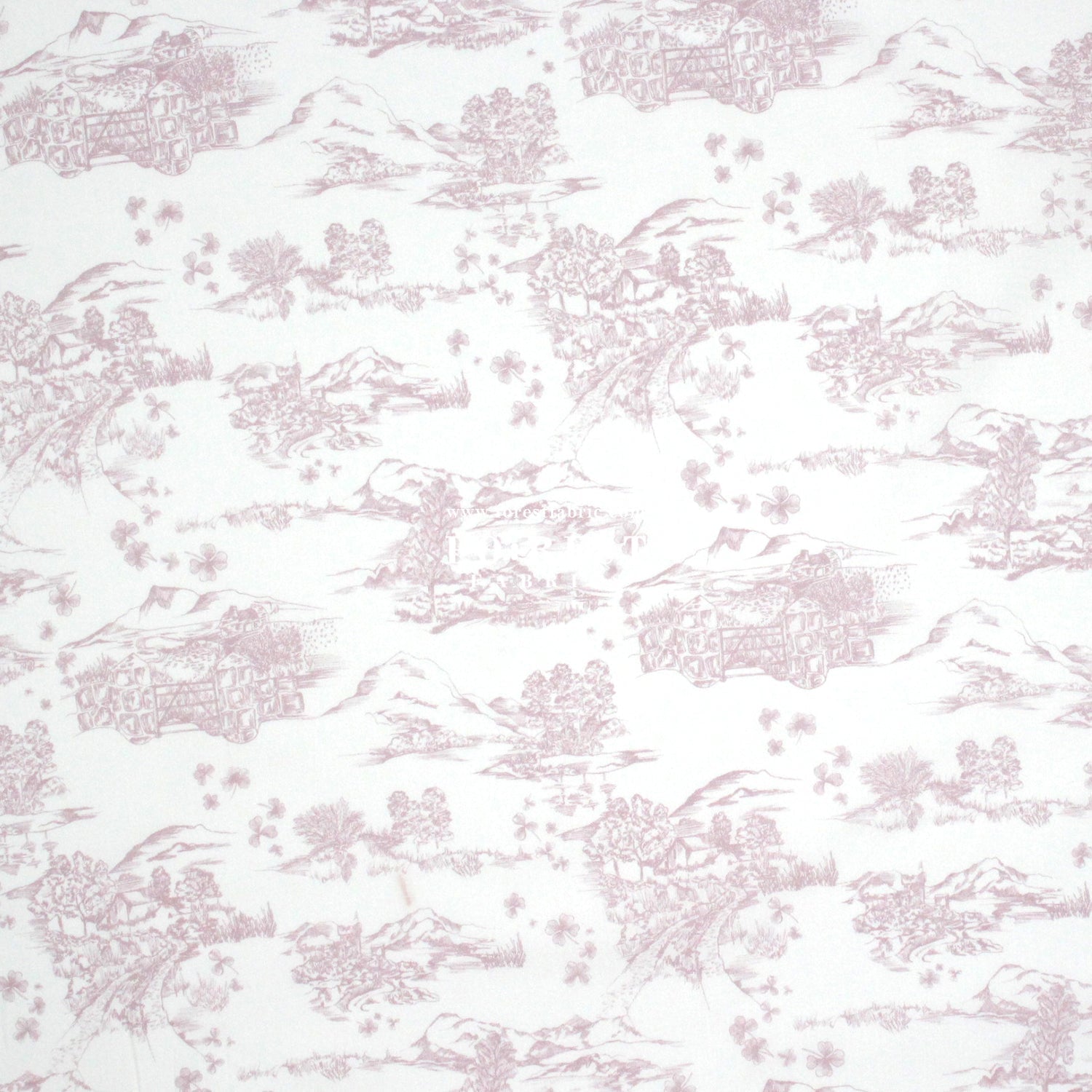 Liberty of London (Cotton Tana Lawn Fabric) - Shamrock Scene A - FO:REST Fabric 布恩堂Liberty fabrictana lawnjapanese fabricykk zipper
