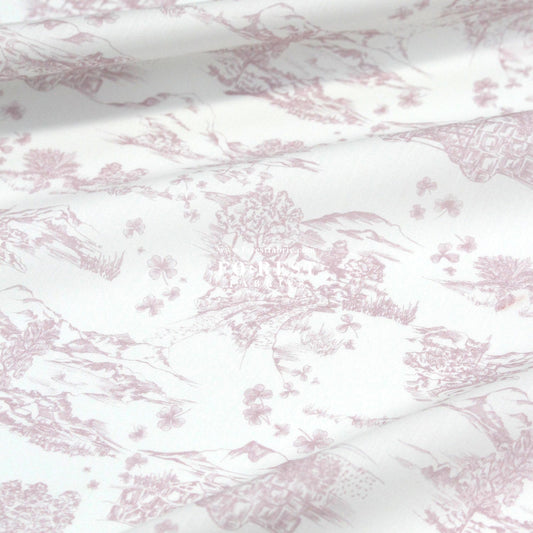 Liberty of London (Cotton Tana Lawn Fabric) - Shamrock Scene A - FO:REST Fabric 布恩堂Liberty fabrictana lawnjapanese fabricykk zipper