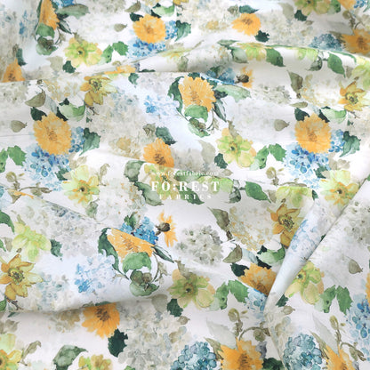 Liberty of London (Cotton Tana Lawn Fabric) - Sissinghurst - FO:REST Fabric 布恩堂Liberty fabrictana lawnjapanese fabricykk zipper