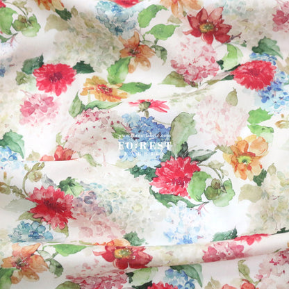 Liberty of London (Cotton Tana Lawn Fabric) - Sissinghurst - FO:REST Fabric 布恩堂Liberty fabrictana lawnjapanese fabricykk zipper
