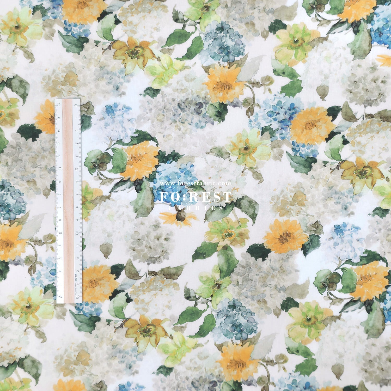 Liberty of London (Cotton Tana Lawn Fabric) - Sissinghurst - FO:REST Fabric 布恩堂Liberty fabrictana lawnjapanese fabricykk zipper