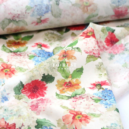 Liberty of London (Cotton Tana Lawn Fabric) - Sissinghurst - FO:REST Fabric 布恩堂Liberty fabrictana lawnjapanese fabricykk zipper