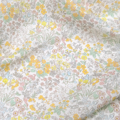 Liberty of London (Cotton Tana Lawn Fabric) - Spring Flowers - FO:REST Fabric 布恩堂Liberty fabrictana lawnjapanese fabricykk zipper