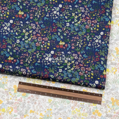 Liberty of London (Cotton Tana Lawn Fabric) - Spring Flowers - FO:REST Fabric 布恩堂Liberty fabrictana lawnjapanese fabricykk zipper
