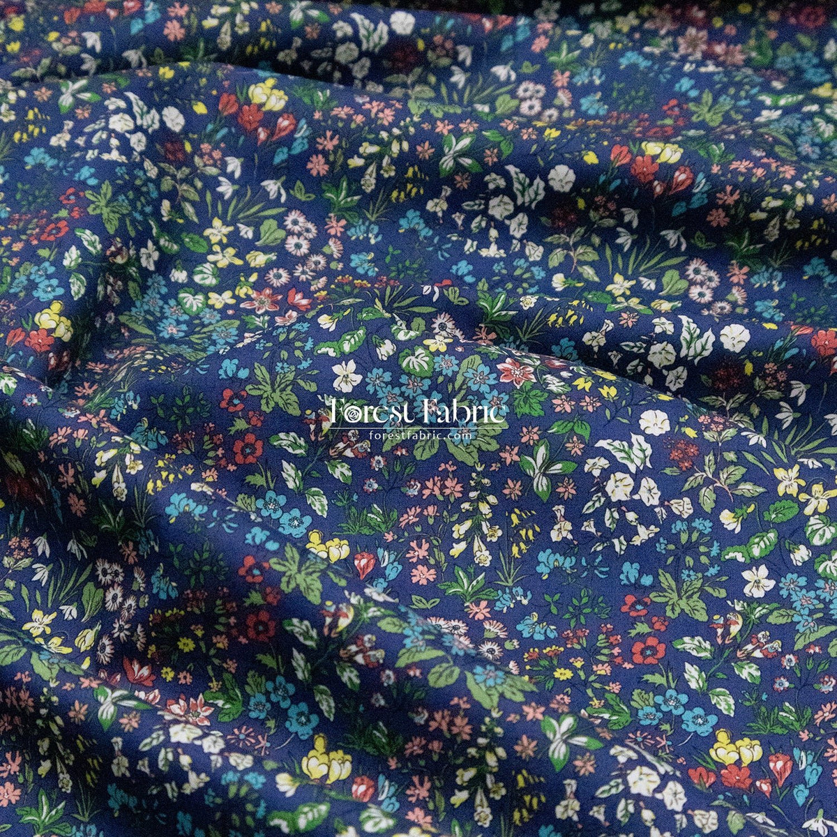 Liberty of London (Cotton Tana Lawn Fabric) - Spring Flowers - FO:REST Fabric 布恩堂Liberty fabrictana lawnjapanese fabricykk zipper