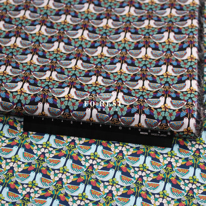 Liberty of London (Cotton Tana Lawn Fabric) - Strawberry Feast - FO:REST Fabric 布恩堂Liberty fabrictana lawnjapanese fabricykk zipper