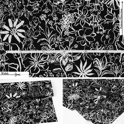 Liberty of London (Cotton Tana Lawn Fabric) - Studio Florals - FO:REST Fabric 布恩堂Liberty fabrictana lawnjapanese fabricykk zipper