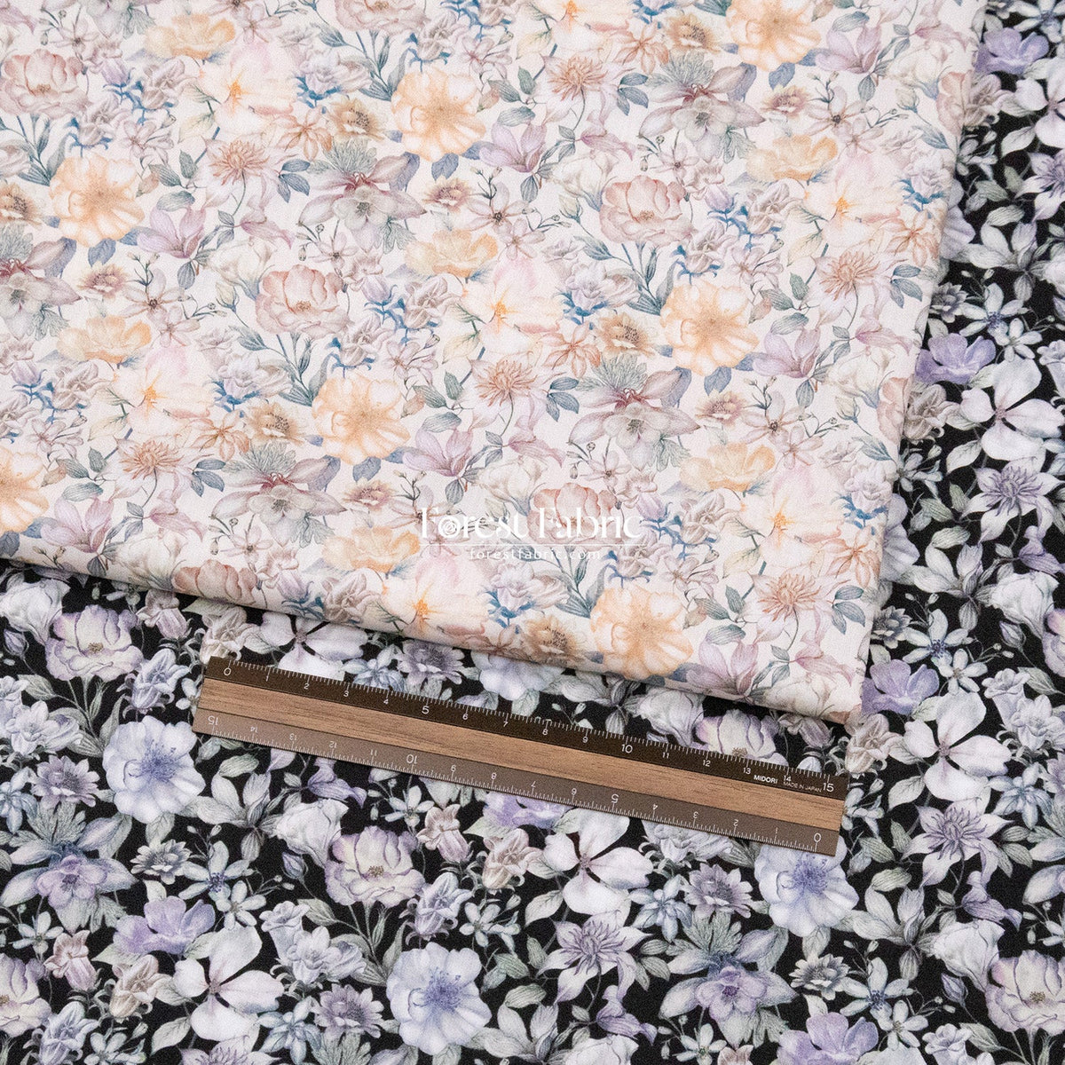 Liberty of London (Cotton Tana Lawn Fabric) - Summer Garden - FO:REST Fabric 布恩堂Liberty fabrictana lawnjapanese fabricykk zipper