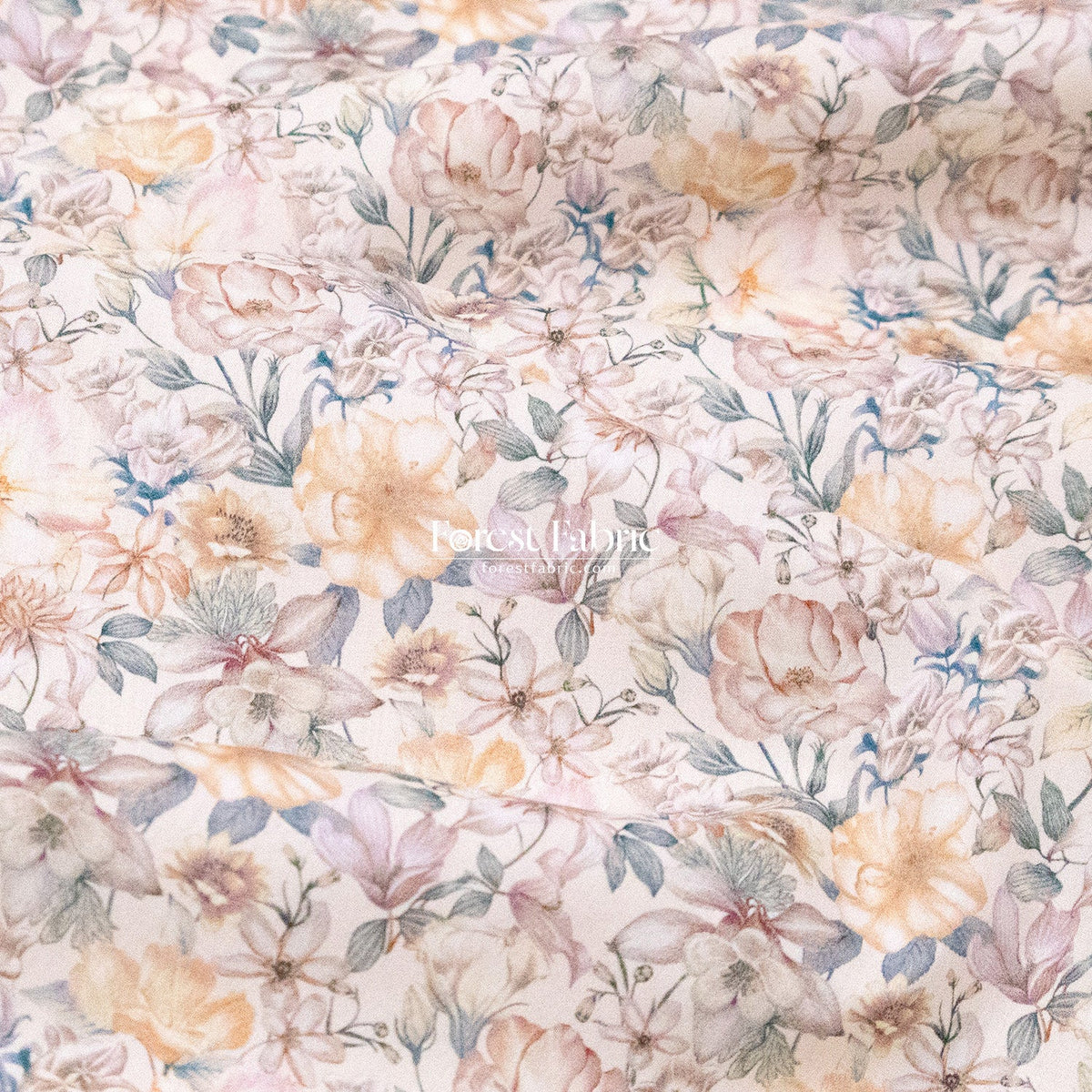 Liberty of London (Cotton Tana Lawn Fabric) - Summer Garden - FO:REST Fabric 布恩堂Liberty fabrictana lawnjapanese fabricykk zipper