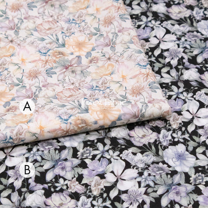 Liberty of London (Cotton Tana Lawn Fabric) - Summer Garden - FO:REST Fabric 布恩堂Liberty fabrictana lawnjapanese fabricykk zipper