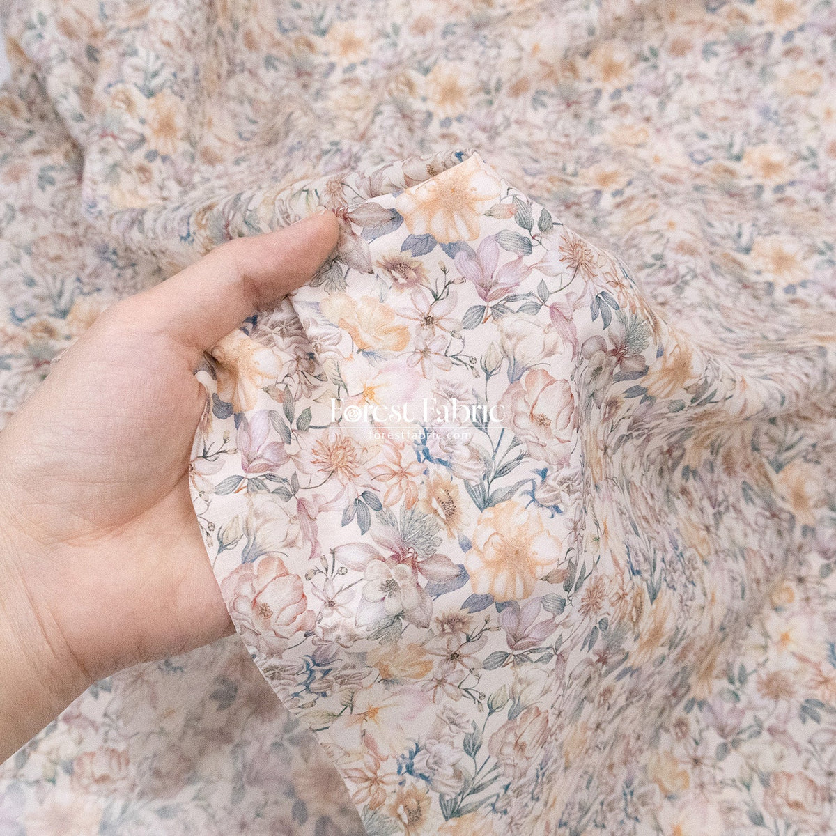 Liberty of London (Cotton Tana Lawn Fabric) - Summer Garden - FO:REST Fabric 布恩堂Liberty fabrictana lawnjapanese fabricykk zipper