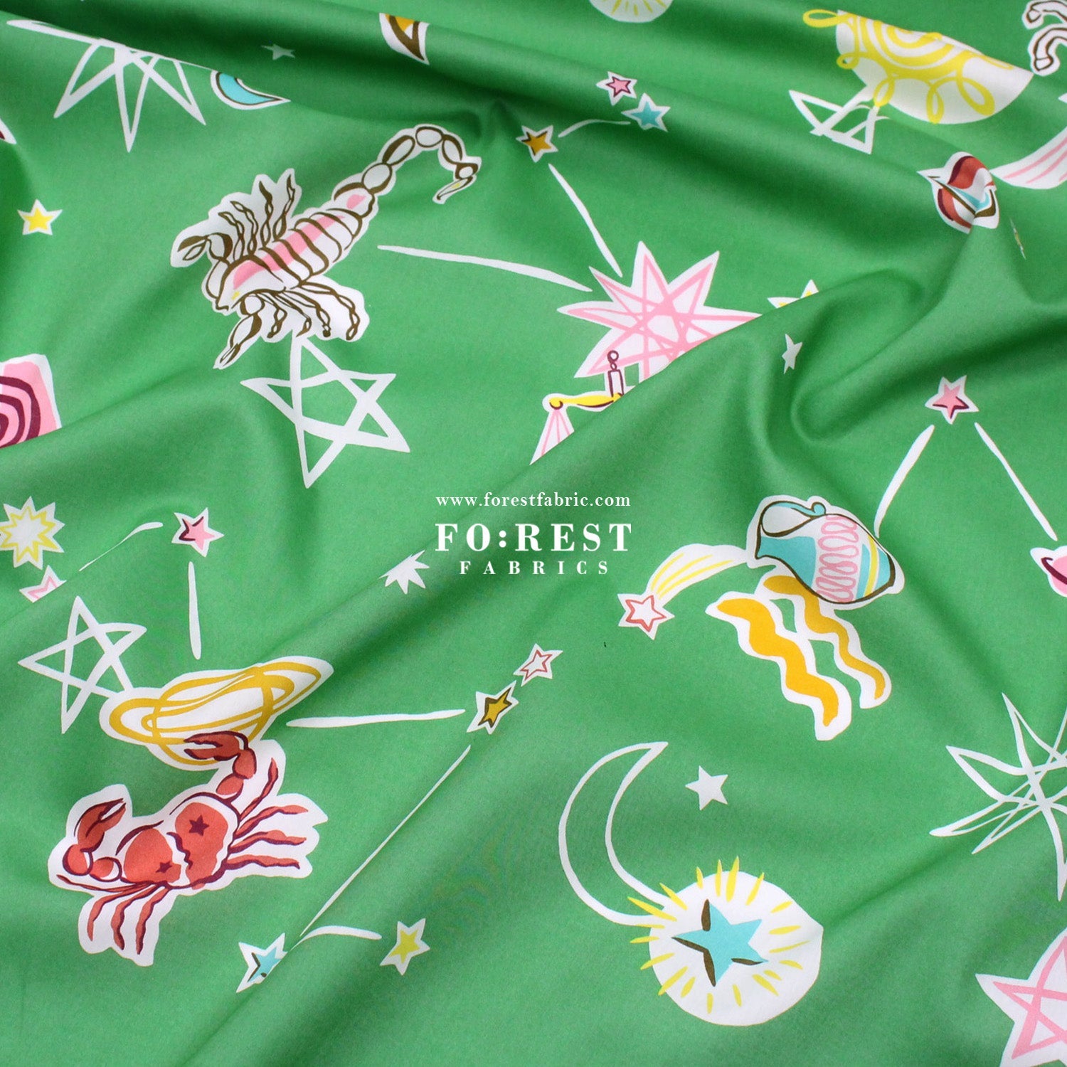 Liberty of London (Cotton Tana Lawn Fabric) - Surrealist Sky - FO:REST Fabric 布恩堂Liberty fabrictana lawnjapanese fabricykk zipper