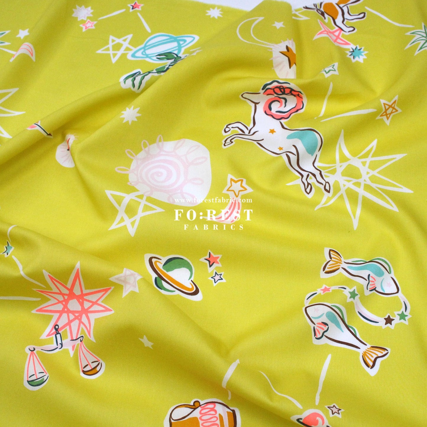 Liberty of London (Cotton Tana Lawn Fabric) - Surrealist Sky - FO:REST Fabric 布恩堂Liberty fabrictana lawnjapanese fabricykk zipper