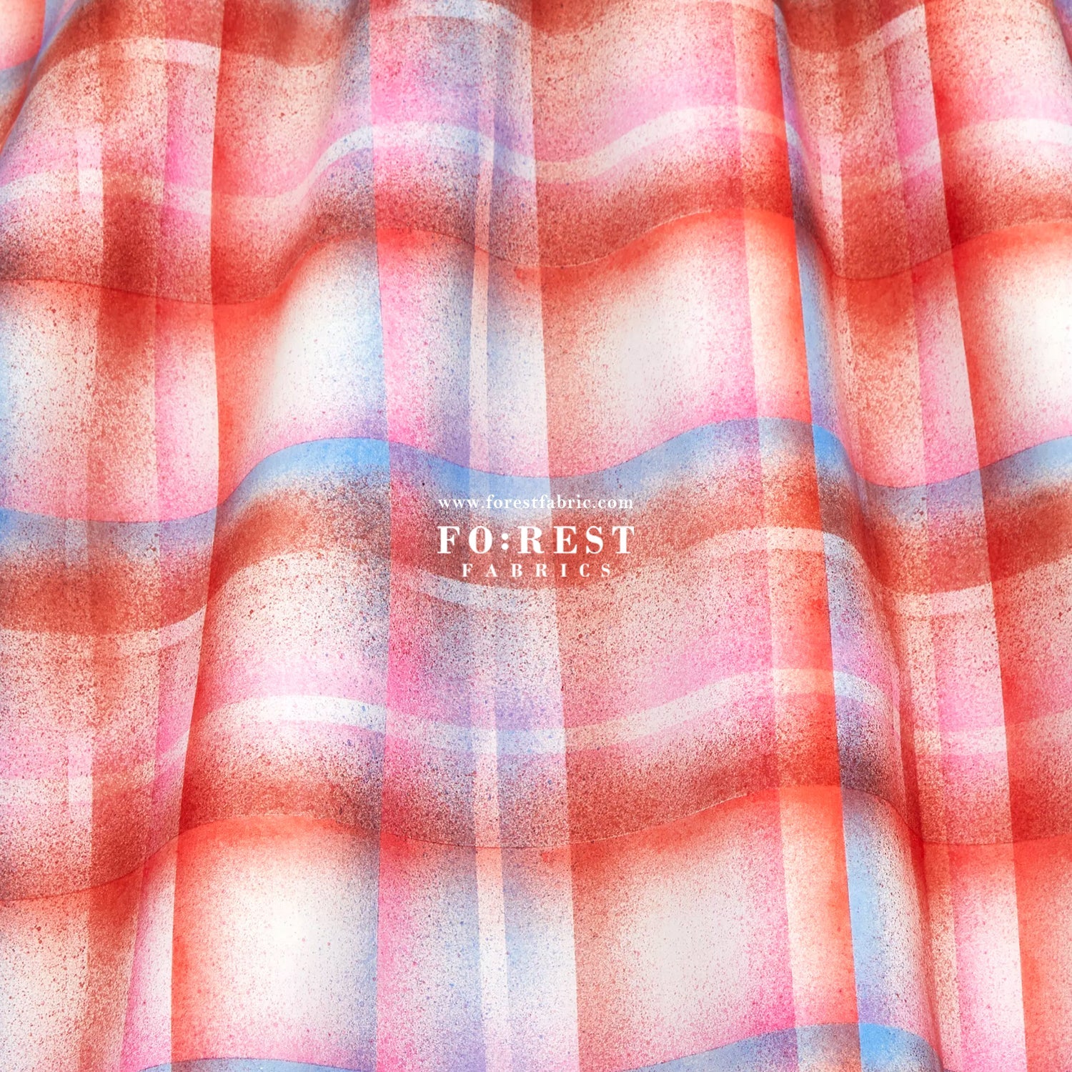 Liberty of London (Cotton Tana Lawn Fabric) - technicolour check B - FO:REST Fabric 布恩堂Liberty fabrictana lawnjapanese fabricykk zipper