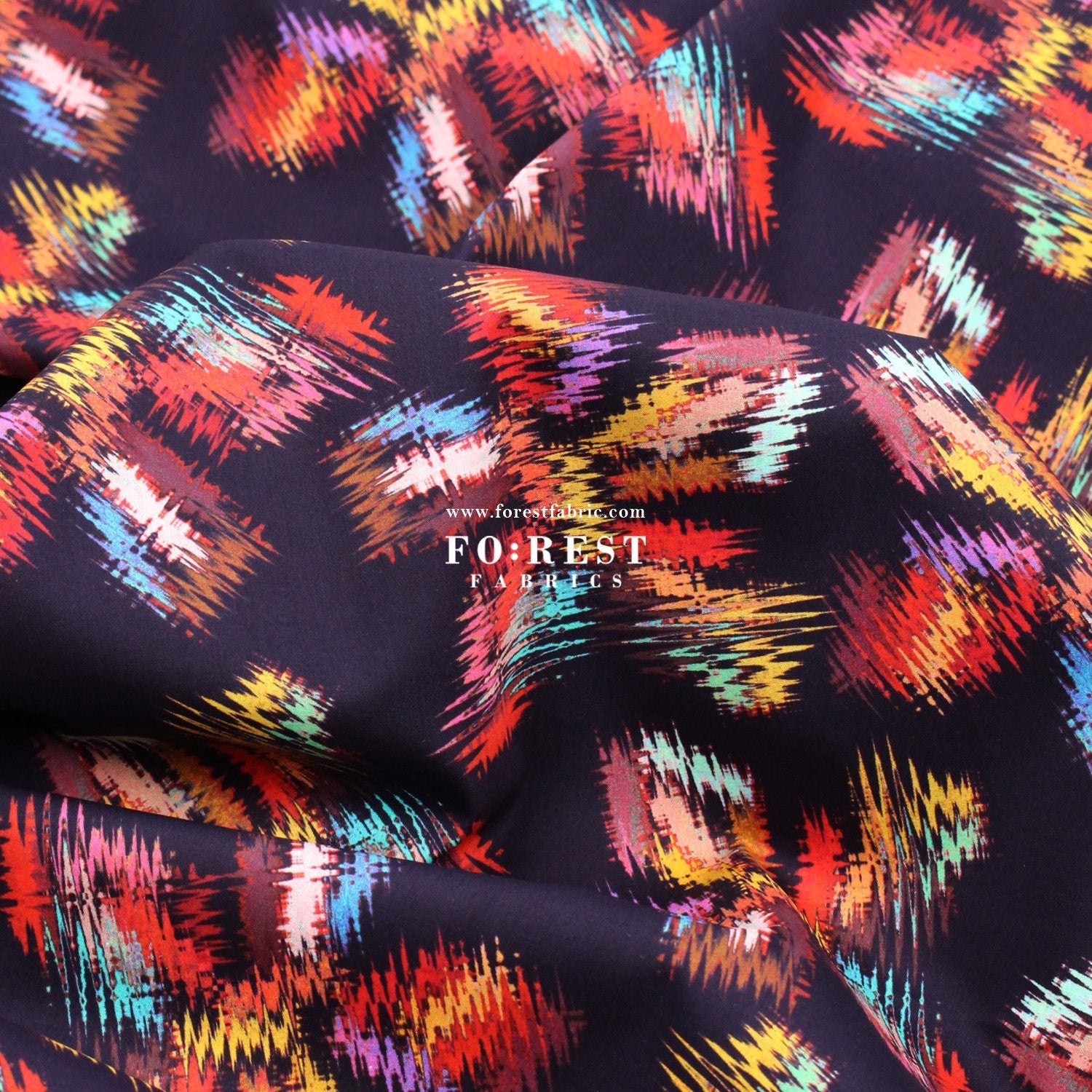 Liberty of London (Cotton Tana Lawn Fabric) - Techno Beat - FO:REST Fabric 布恩堂Liberty fabrictana lawnjapanese fabricykk zipper