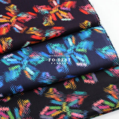 Liberty of London (Cotton Tana Lawn Fabric) - Techno Beat - FO:REST Fabric 布恩堂Liberty fabrictana lawnjapanese fabricykk zipper