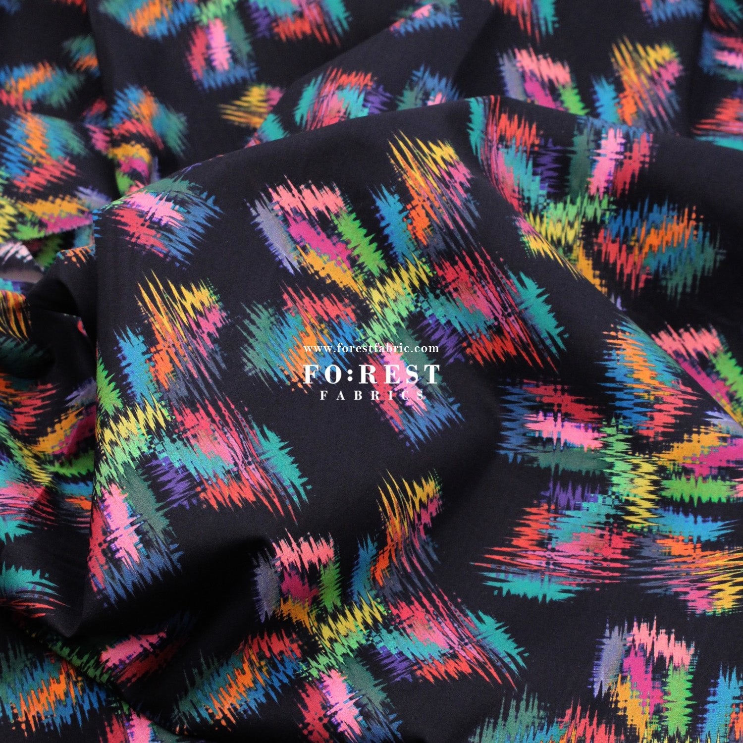 Liberty of London (Cotton Tana Lawn Fabric) - Techno Beat - FO:REST Fabric 布恩堂Liberty fabrictana lawnjapanese fabricykk zipper
