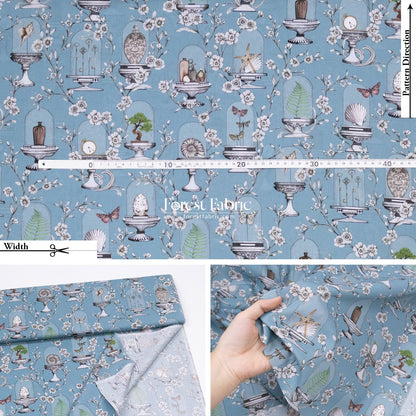 Liberty of London (Cotton Tana Lawn Fabric) - The collector - FO:REST Fabric 布恩堂Liberty fabrictana lawnjapanese fabricykk zipper