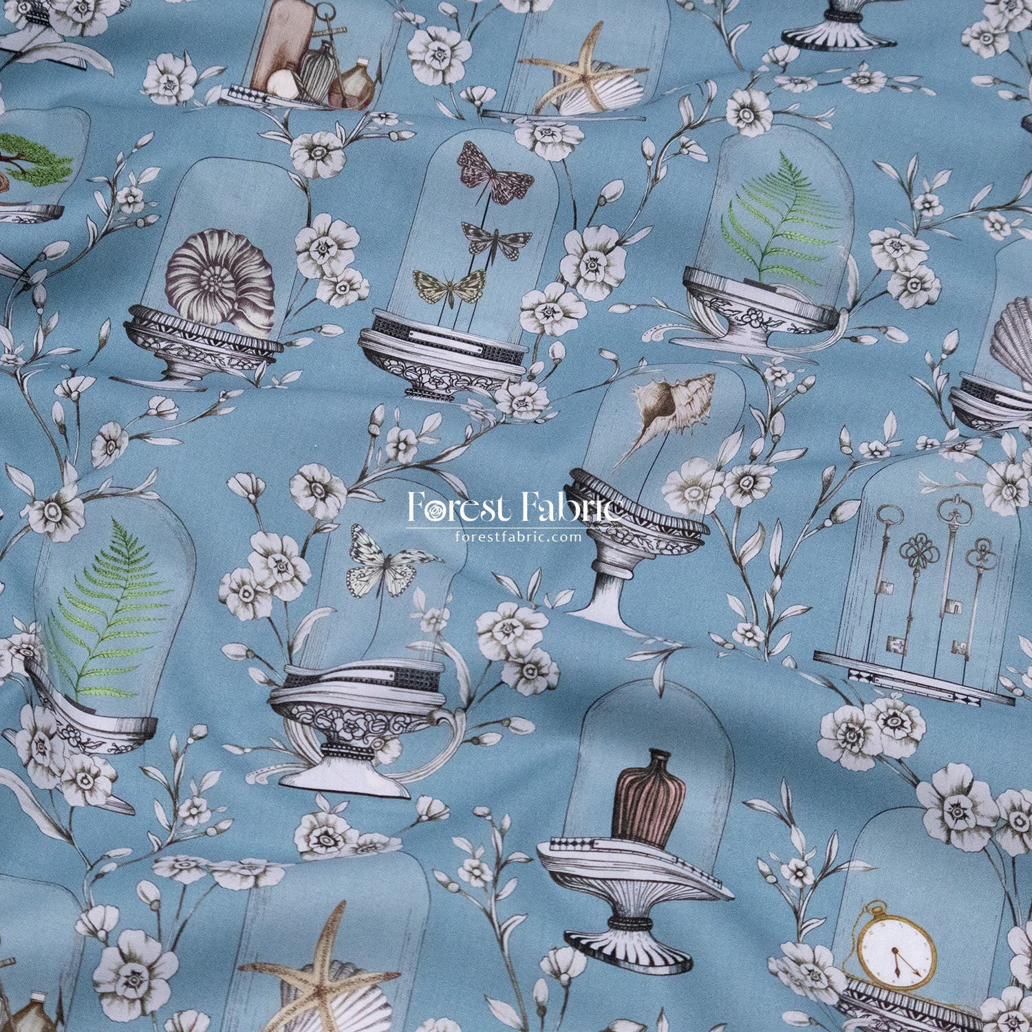 Liberty of London (Cotton Tana Lawn Fabric) - The collector - FO:REST Fabric 布恩堂Liberty fabrictana lawnjapanese fabricykk zipper