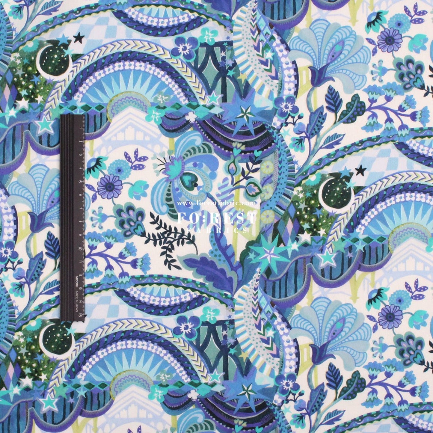 Liberty of London (Cotton Tana Lawn Fabric) - The liberty Stage - FO:REST Fabric 布恩堂Liberty fabrictana lawnjapanese fabricykk zipper
