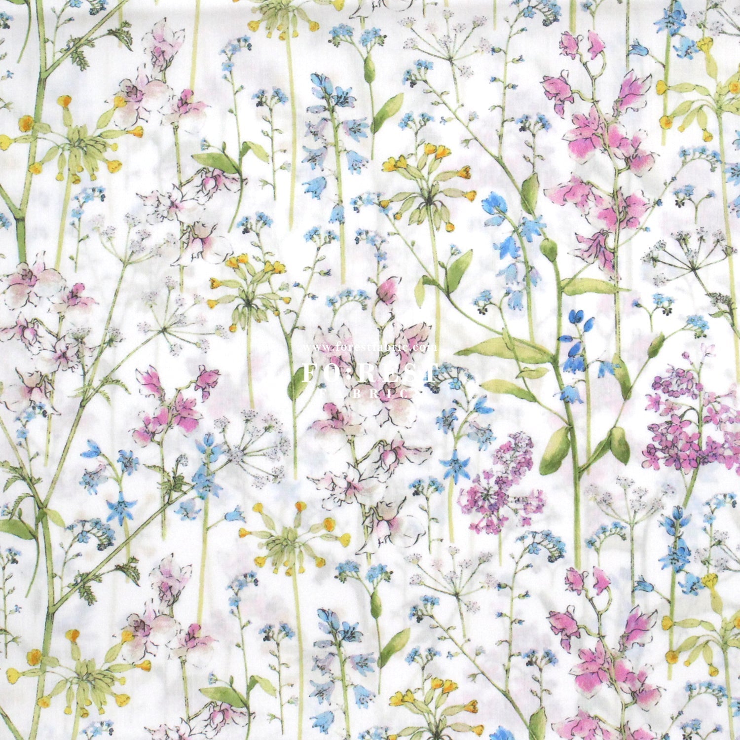 Liberty of London (Cotton Tana Lawn Fabric) - Theodora - FO:REST Fabric 布恩堂Liberty fabrictana lawnjapanese fabricykk zipper