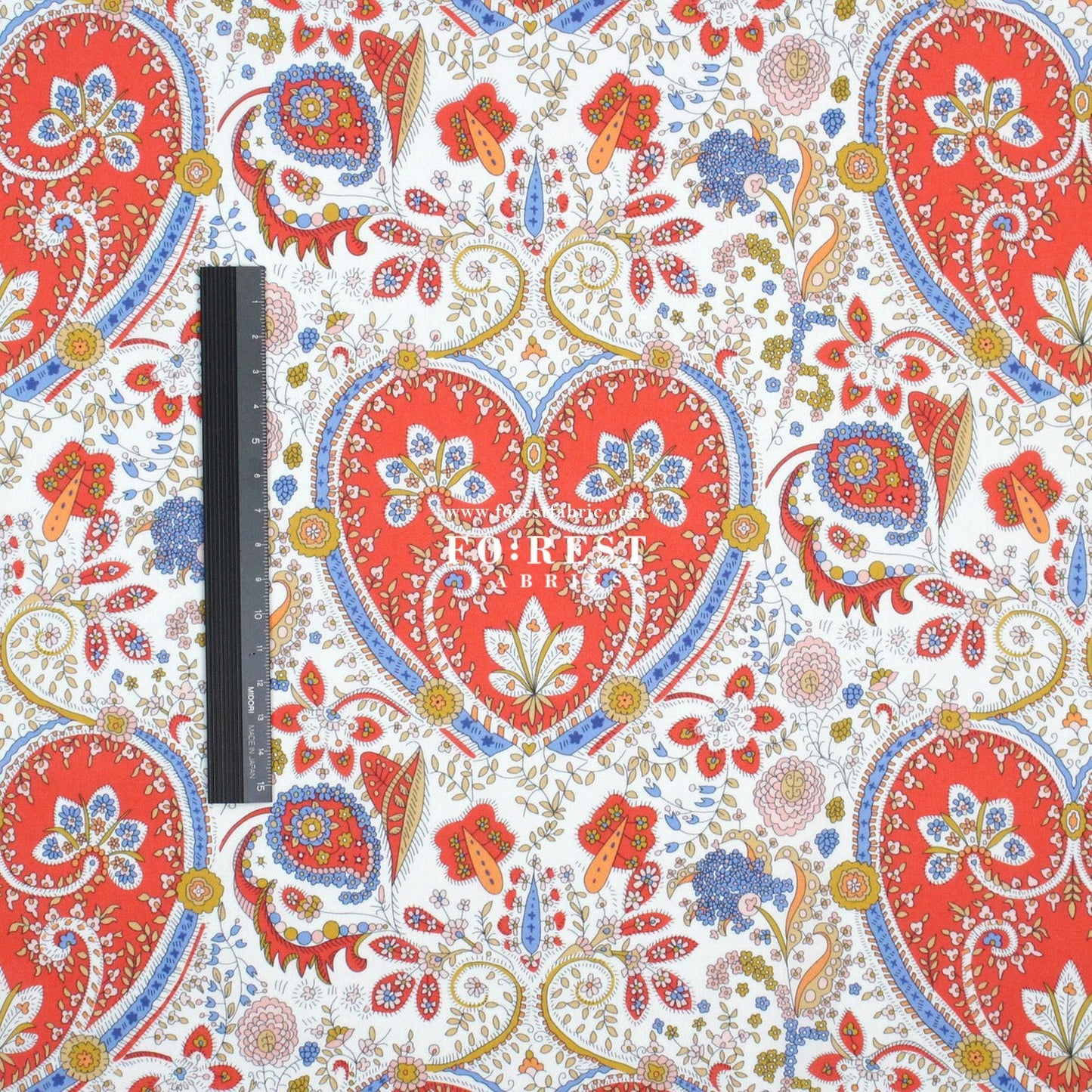 Liberty of London (Cotton Tana Lawn Fabric) - Theri kitty - FO:REST Fabric 布恩堂Liberty fabrictana lawnjapanese fabricykk zipper