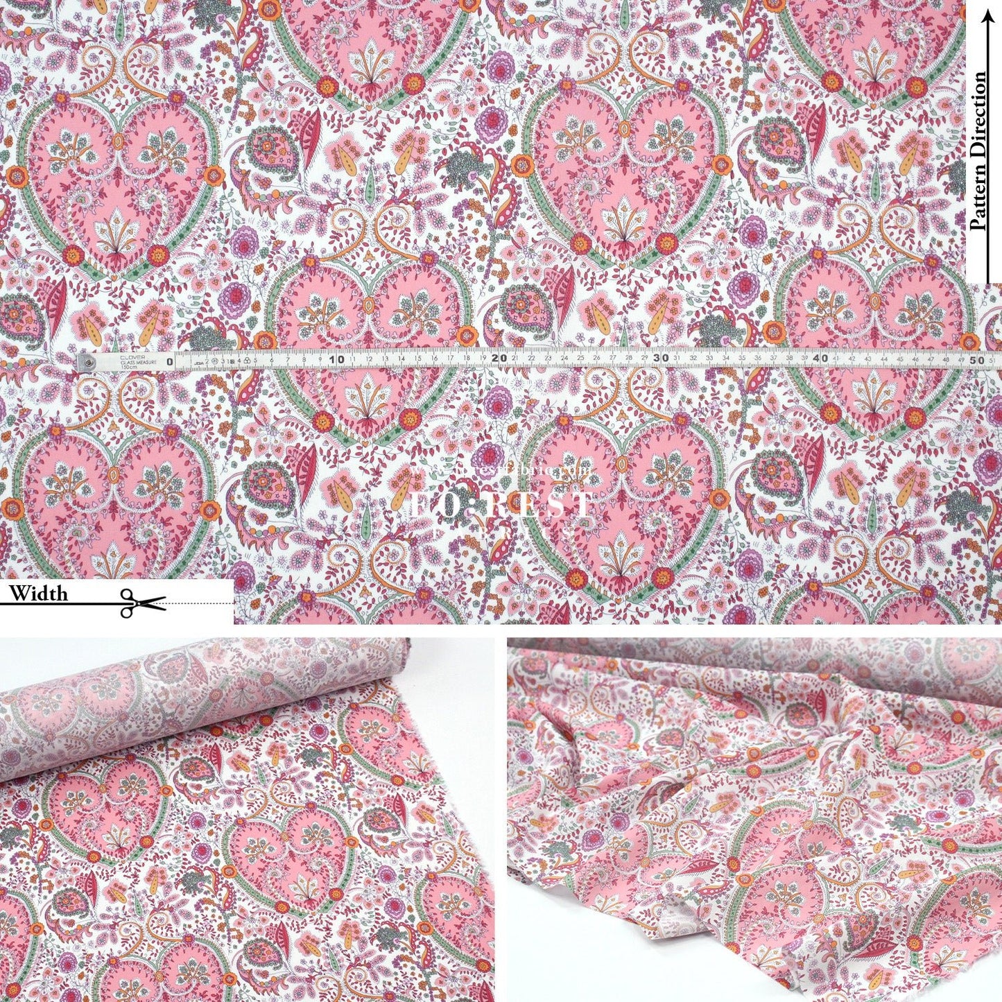 Liberty of London (Cotton Tana Lawn Fabric) - Theri kitty - FO:REST Fabric 布恩堂Liberty fabrictana lawnjapanese fabricykk zipper