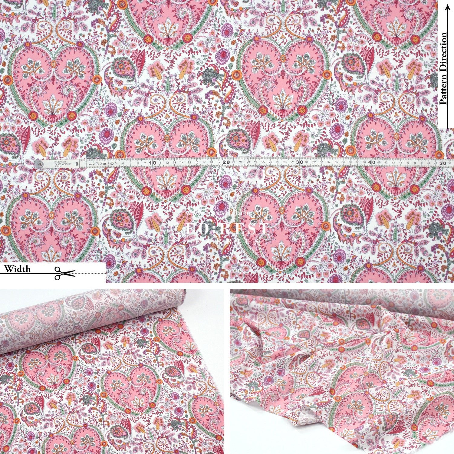 Liberty of London (Cotton Tana Lawn Fabric) - Theri kitty - FO:REST Fabric 布恩堂Liberty fabrictana lawnjapanese fabricykk zipper