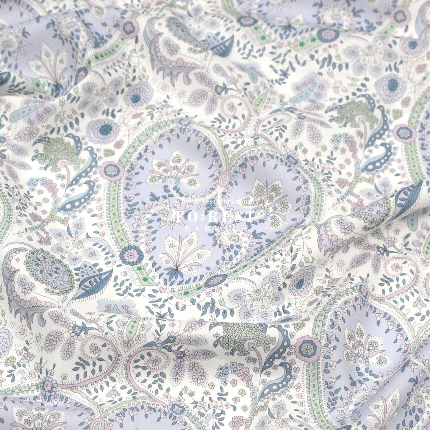 Liberty of London (Cotton Tana Lawn Fabric) - Theri kitty - FO:REST Fabric 布恩堂Liberty fabrictana lawnjapanese fabricykk zipper