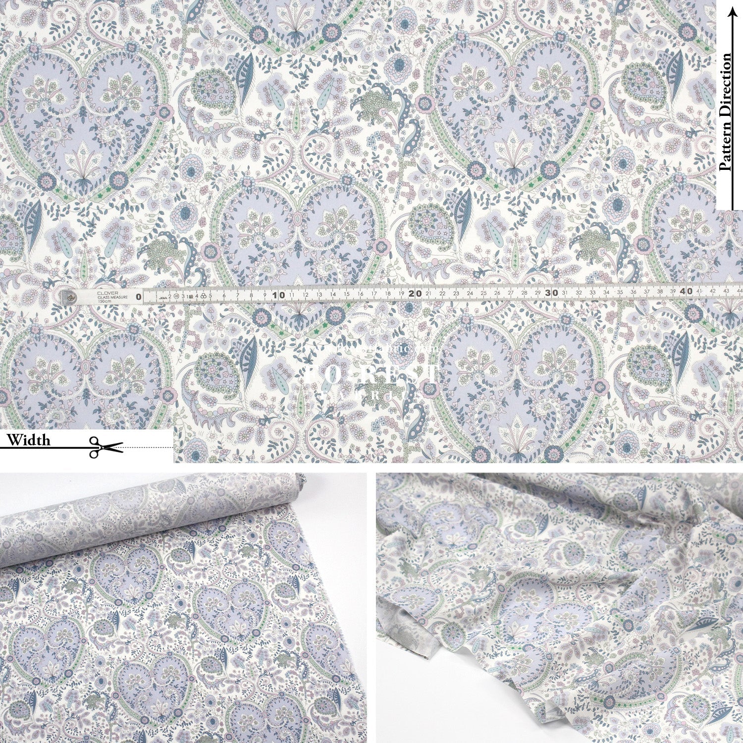 Liberty of London (Cotton Tana Lawn Fabric) - Theri kitty - FO:REST Fabric 布恩堂Liberty fabrictana lawnjapanese fabricykk zipper