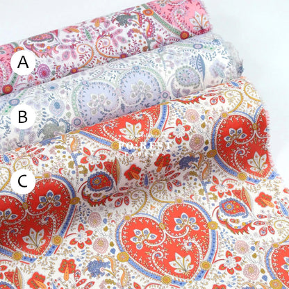 Liberty of London (Cotton Tana Lawn Fabric) - Theri kitty - FO:REST Fabric 布恩堂Liberty fabrictana lawnjapanese fabricykk zipper