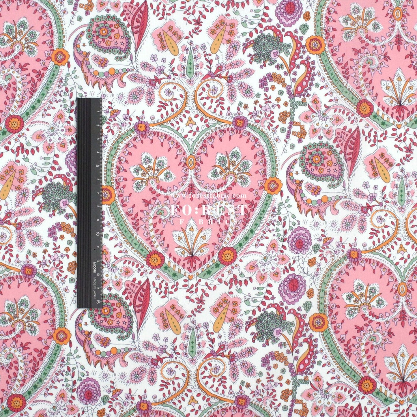 Liberty of London (Cotton Tana Lawn Fabric) - Theri kitty - FO:REST Fabric 布恩堂Liberty fabrictana lawnjapanese fabricykk zipper