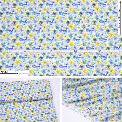 Liberty of London (Cotton Tana Lawn Fabric) - Think of Me - FO:REST Fabric 布恩堂Liberty fabrictana lawnjapanese fabricykk zipper
