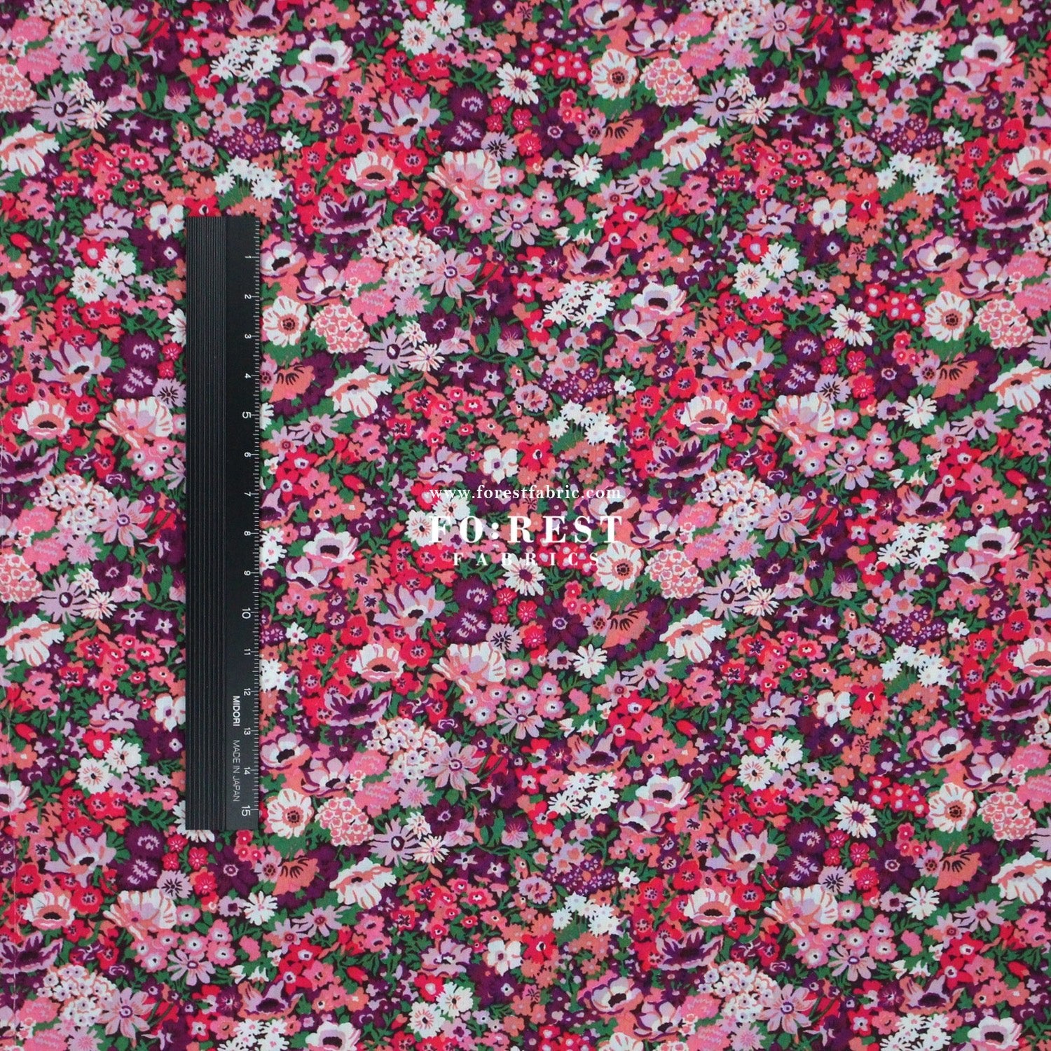 Liberty of London (Cotton Tana Lawn Fabric) - Thorpe Hill - FO:REST Fabric 布恩堂Liberty fabrictana lawnjapanese fabricykk zipper