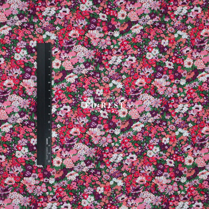 Liberty of London (Cotton Tana Lawn Fabric) - Thorpe Hill - FO:REST Fabric 布恩堂Liberty fabrictana lawnjapanese fabricykk zipper