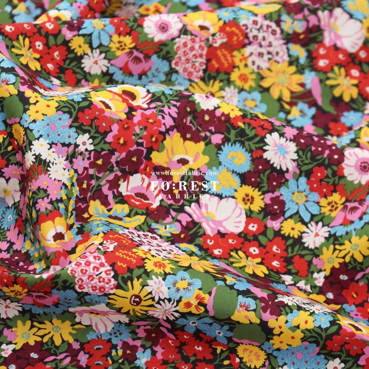 Liberty of London (Cotton Tana Lawn Fabric) - Thorpe - FO:REST Fabric 布恩堂Liberty fabrictana lawnjapanese fabricykk zipper