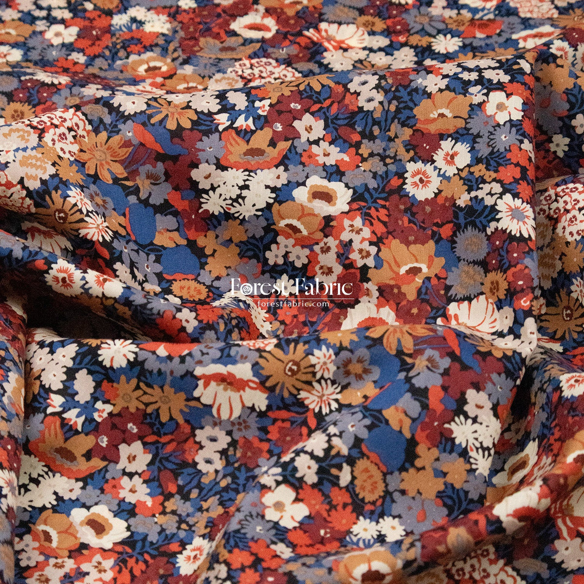 Liberty of London (Cotton Tana Lawn Fabric) - Thorpe - FO:REST Fabric 布恩堂Liberty fabrictana lawnjapanese fabricykk zipper