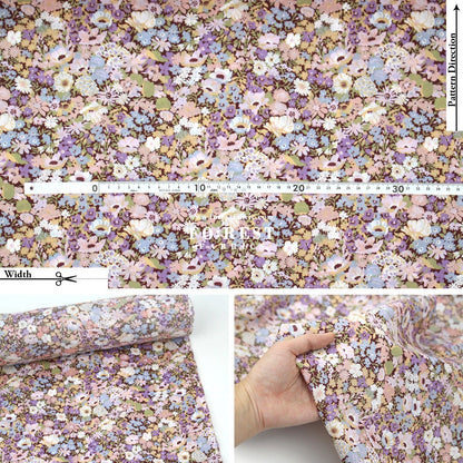 Liberty of London (Cotton Tana Lawn Fabric) - Thorpe - FO:REST Fabric 布恩堂Liberty fabrictana lawnjapanese fabricykk zipper