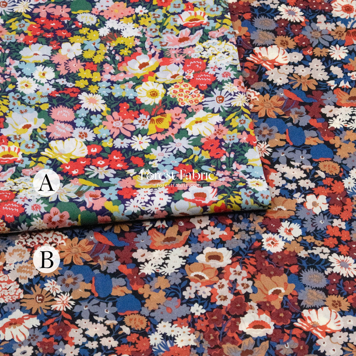 Liberty of London (Cotton Tana Lawn Fabric) - Thorpe - FO:REST Fabric 布恩堂Liberty fabrictana lawnjapanese fabricykk zipper