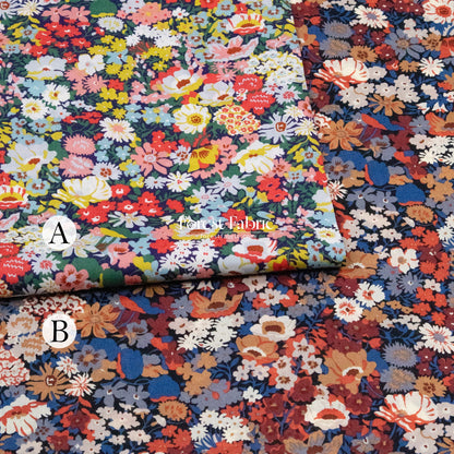 Liberty of London (Cotton Tana Lawn Fabric) - Thorpe - FO:REST Fabric 布恩堂Liberty fabrictana lawnjapanese fabricykk zipper