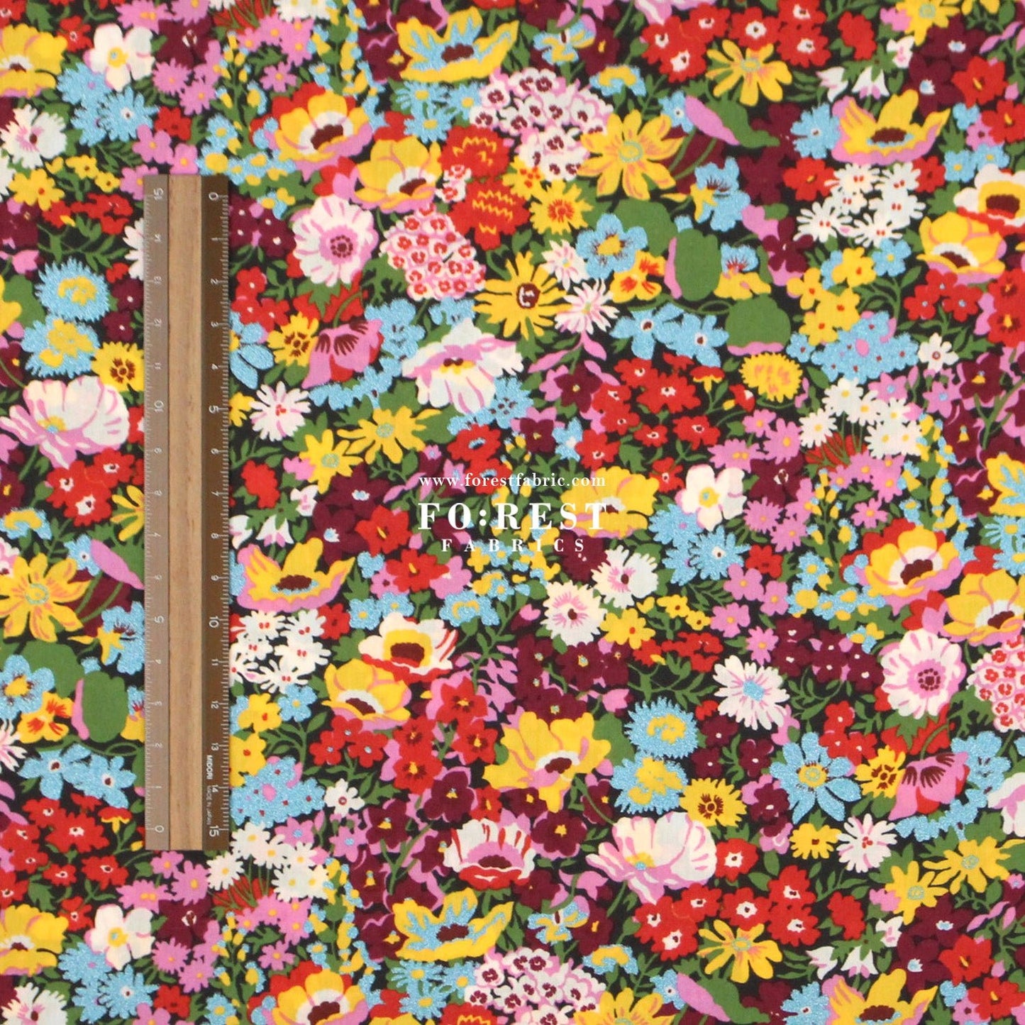 Liberty of London (Cotton Tana Lawn Fabric) - Thorpe - FO:REST Fabric 布恩堂Liberty fabrictana lawnjapanese fabricykk zipper
