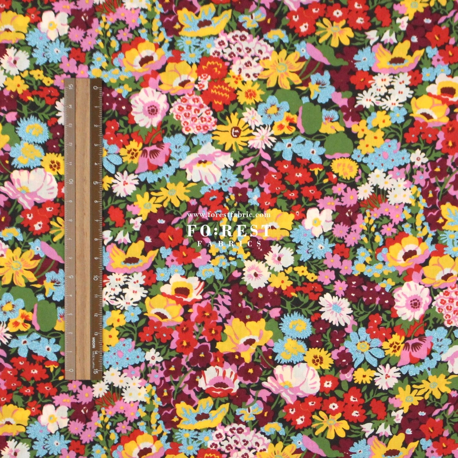 Liberty of London (Cotton Tana Lawn Fabric) - Thorpe - FO:REST Fabric 布恩堂Liberty fabrictana lawnjapanese fabricykk zipper