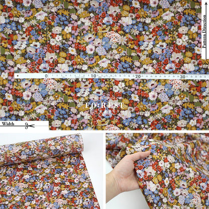 Liberty of London (Cotton Tana Lawn Fabric) - Thorpe - FO:REST Fabric 布恩堂Liberty fabrictana lawnjapanese fabricykk zipper