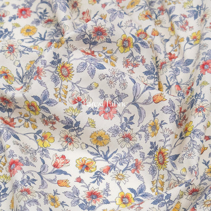 Liberty of London (Cotton Tana Lawn Fabric) - Tiger Lily - FO:REST Fabric 布恩堂Liberty fabrictana lawnjapanese fabricykk zipper