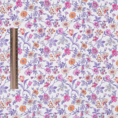 Liberty of London (Cotton Tana Lawn Fabric) - Tiger Lily - FO:REST Fabric 布恩堂Liberty fabrictana lawnjapanese fabricykk zipper