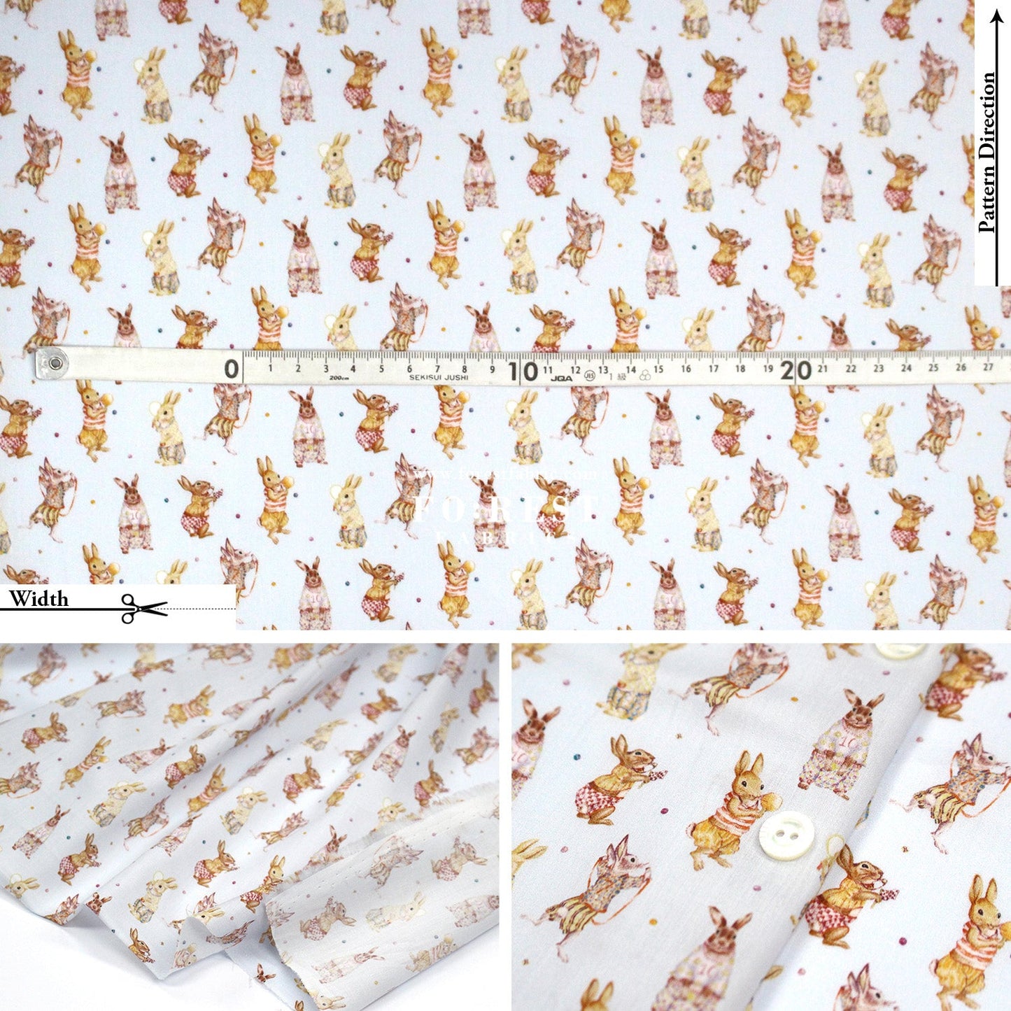 Liberty of London (Cotton Tana Lawn Fabric) - TimWUnderland - FO:REST Fabric 布恩堂Liberty fabrictana lawnjapanese fabricykk zipper